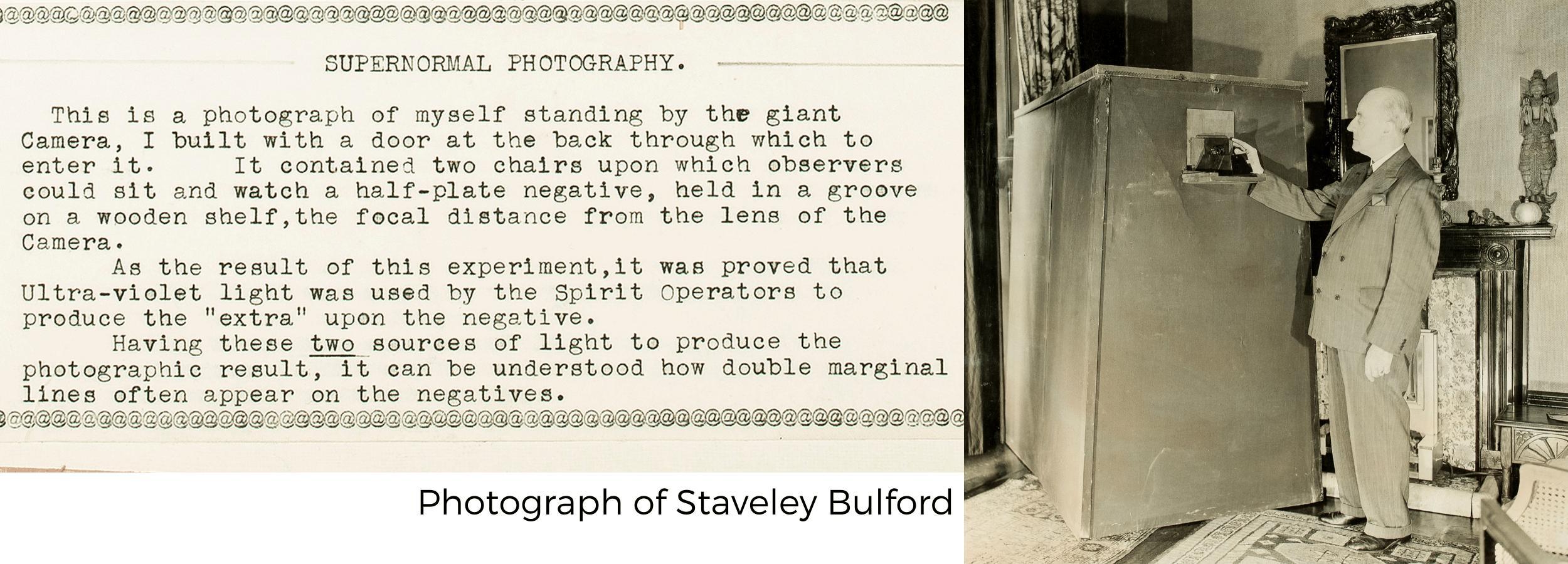 Photo of Staveley Bulford with a camera