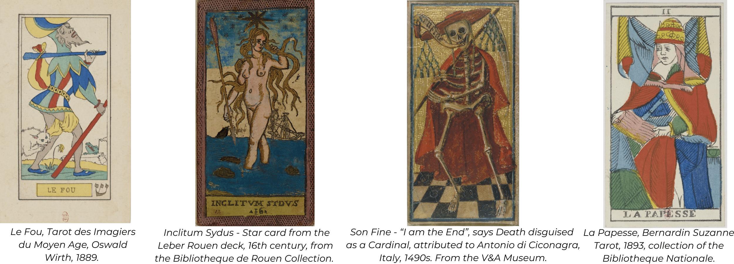 Historical Tarot Cards