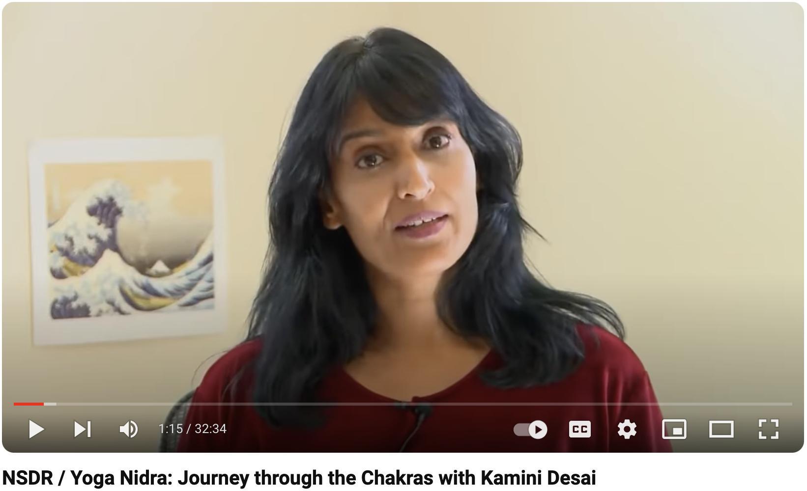 link with Kamini Desai Yoga Nidra