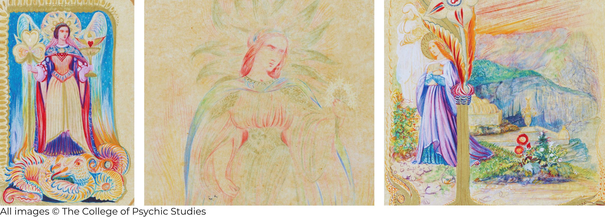 300+ Anna Mary Howitt Watts artworks join The College of Psychic Studies